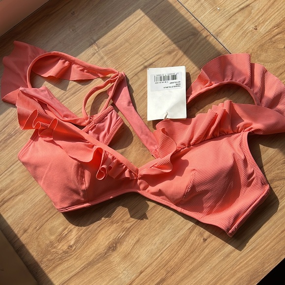 Sézane x Yse Falbala Bikini Tie Top - Picture 4 of 7